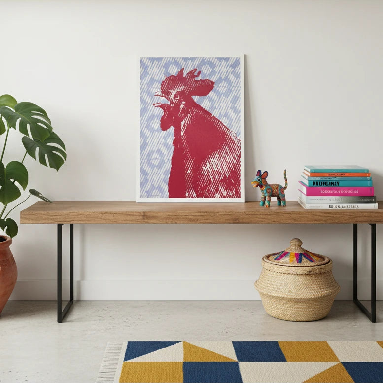 Polvo e'Gallo, Linografía, Matriz perdida, Osmar Portillo