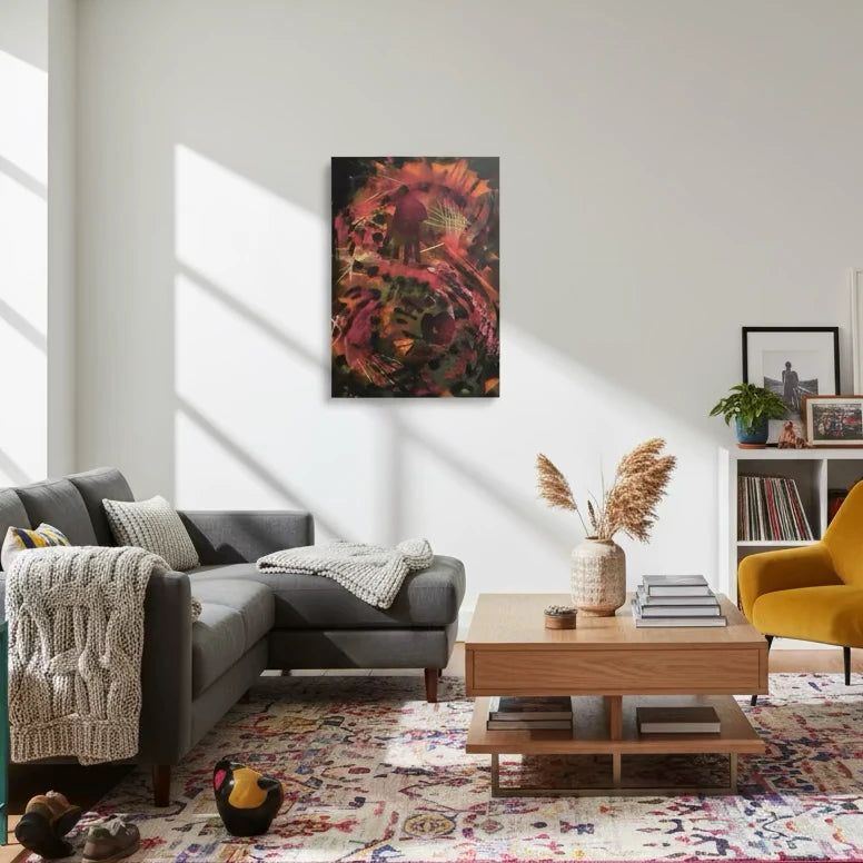 Umbral. Pintura en aerosol y acrílicos. Autor: Serse