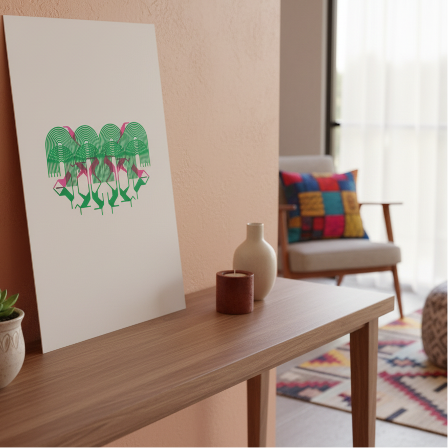 Sombrita, Risografía, Gabriel García Nevárez