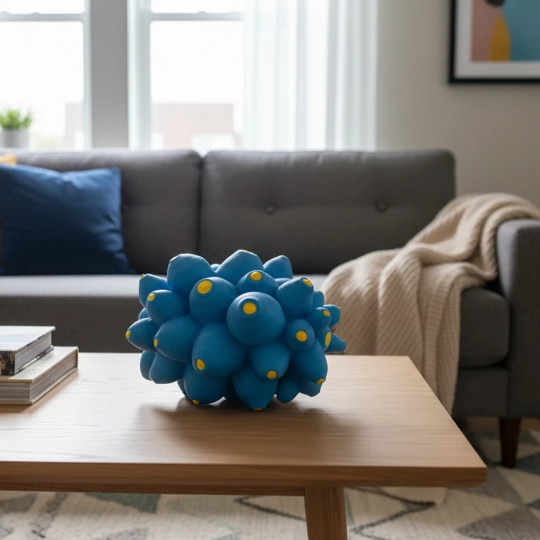 Fractal CMYKC, Escultura en Resina Poliéster, Ramón Durán