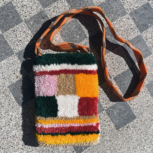 Geometric Crossbag - Tufting Gun | Puchita