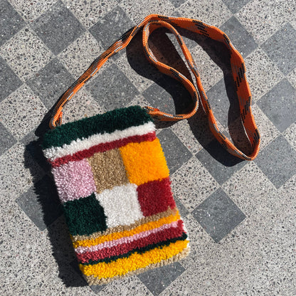 Geometric Crossbag - Tufting Gun | Puchita