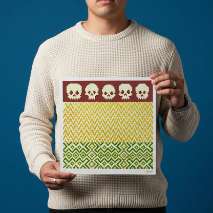 DEMEN te, Serigrafia Artesanal Pincel Sobre Malla, Osmar Portillo