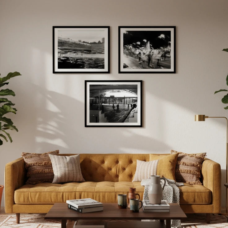 Sombras nada más Tríptico Fotografía Análoga José Alberto Trejo Valdez