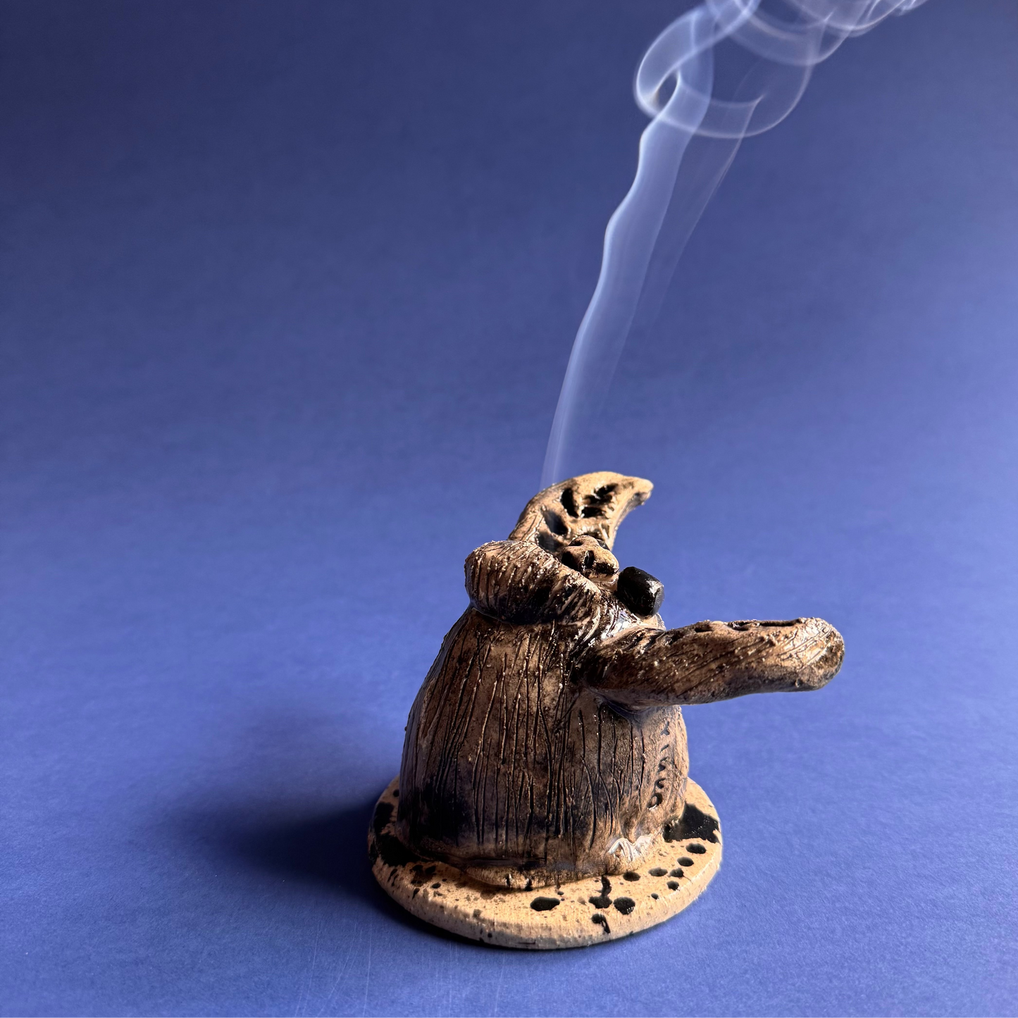 Yinko Porta Incienso Murciélago de cerámica hecha a mano