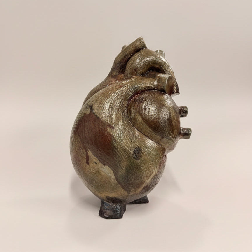 Resiliencia, Escultura en Cerámica Rakú, Ramón Durán