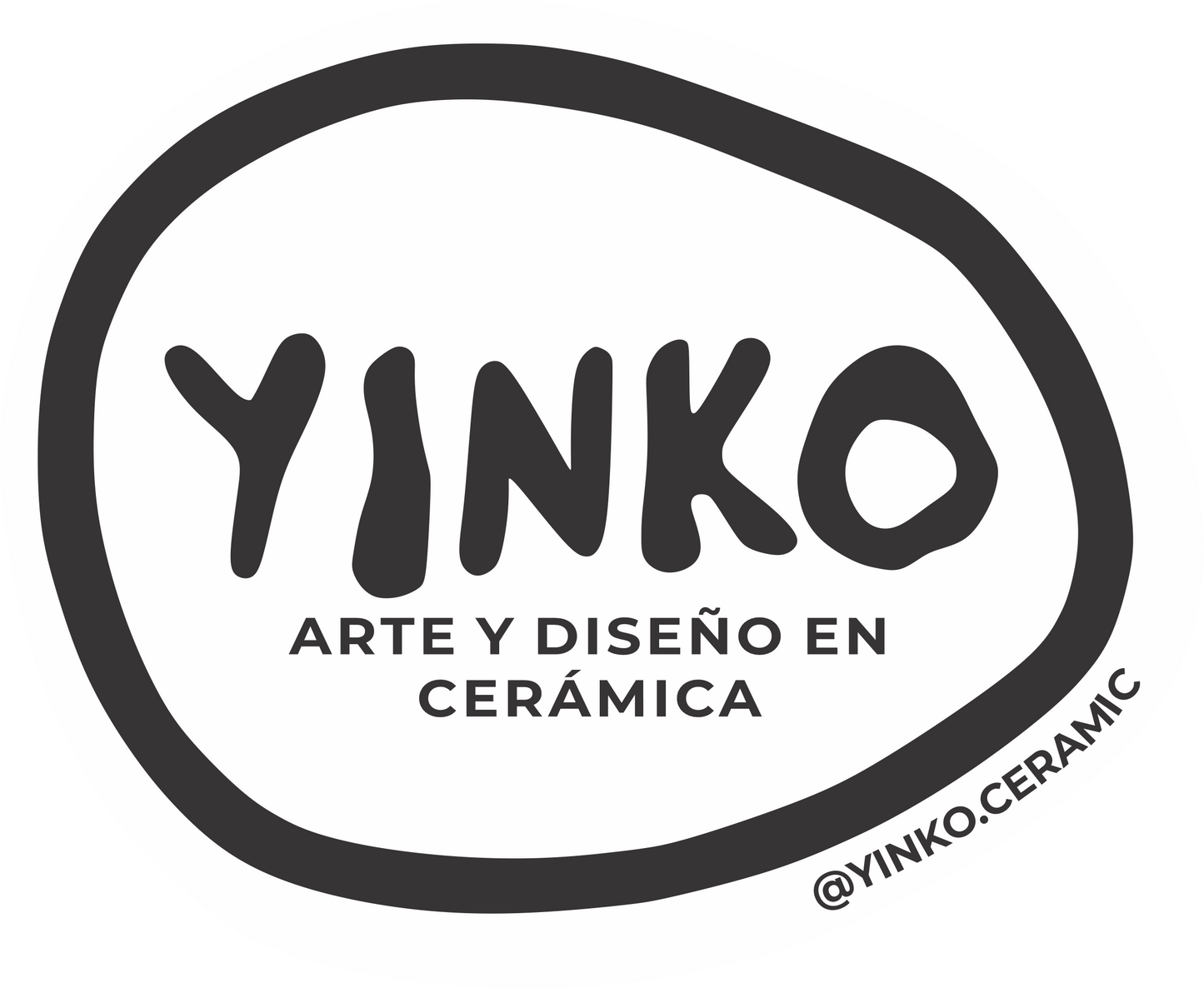 Yinko Vajilla Individual de Cerámica Colección Meteoro hecho a mano
