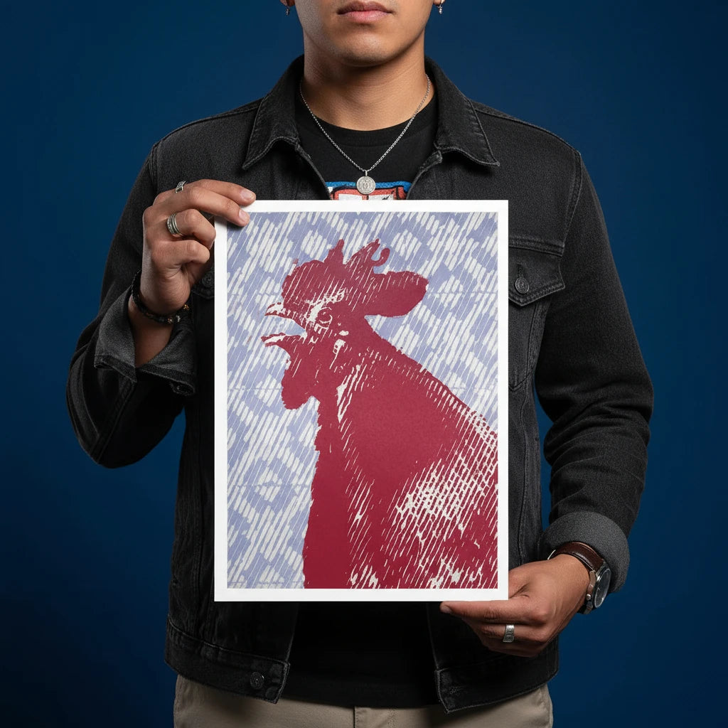 Polvo e'Gallo, Linografía, Matriz perdida, Osmar Portillo