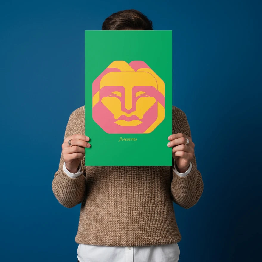 Retrato del Desierto, Risografía, Gabriel García Nevárez