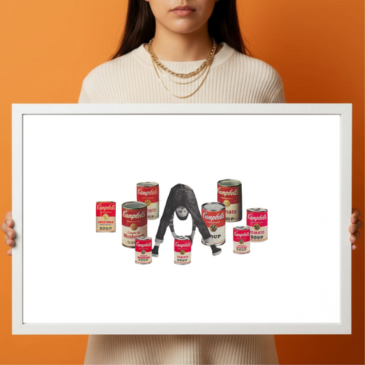 Cambell's | Mariana de Alba - Collage análogo