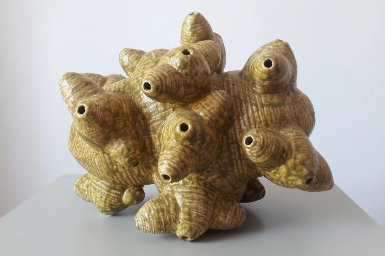 Coral, Escultura en Cerámica de Alta Temperatura, Ramón Durán