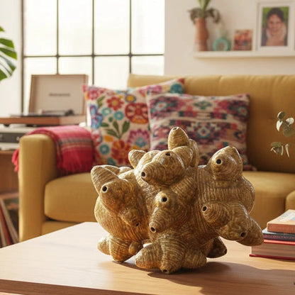 Coral, Escultura en Cerámica de Alta Temperatura, Ramón Durán