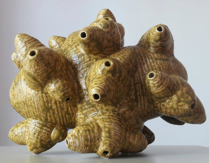 Coral, Escultura en Cerámica de Alta Temperatura, Ramón Durán