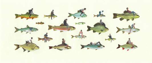 Fishes | Mariana de Alba - Impresión Giclée