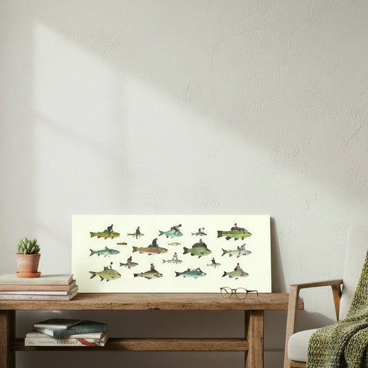 Fishes | Mariana de Alba - Impresión Giclée