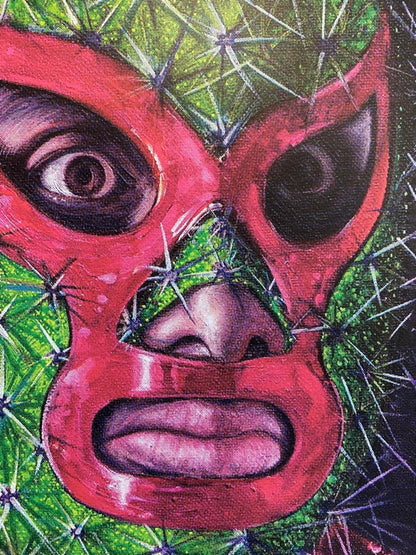 Nopalucho | Miguel Valverde - Litografía en serigrafía.