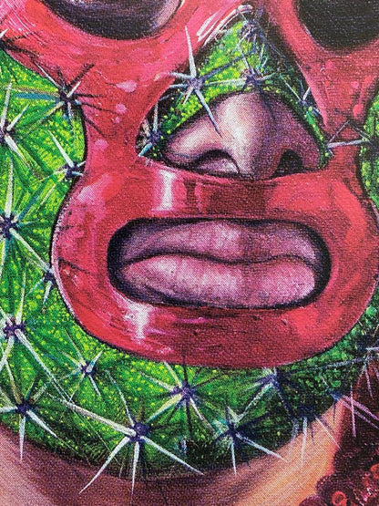 Nopalucho | Miguel Valverde - Litografía en serigrafía.