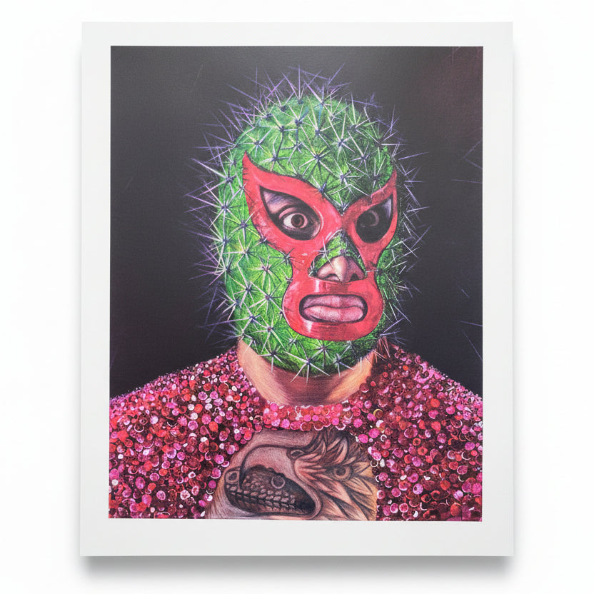 Nopalucho | Miguel Valverde - Litografía en serigrafía.